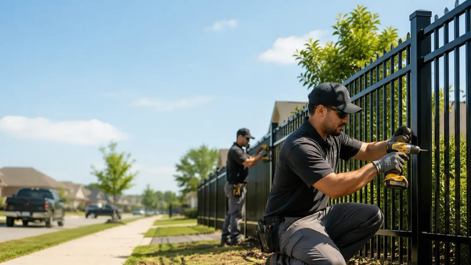 Metal Fence Installation in Lee, MA